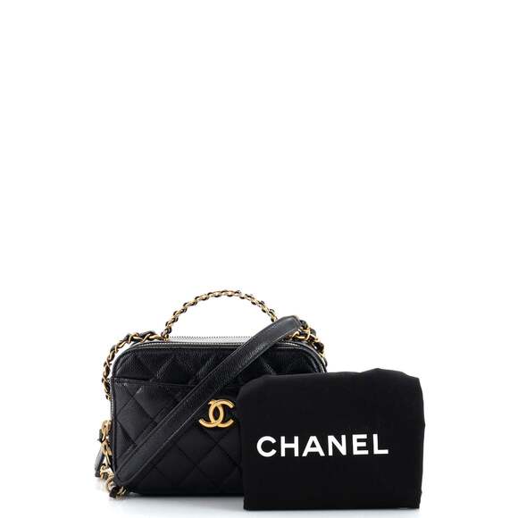 Chanel Pick Me Up Logo Handle Vanity #152070C40B - Picture 3 of 9